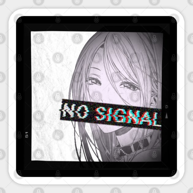 No Signal Sticker by valival